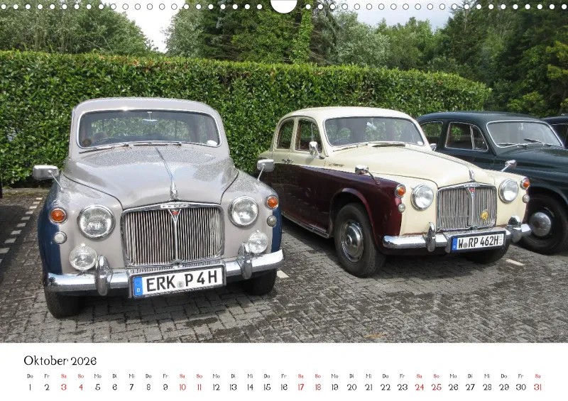 ROVER P4 - Kalender 2026 - DIN A3