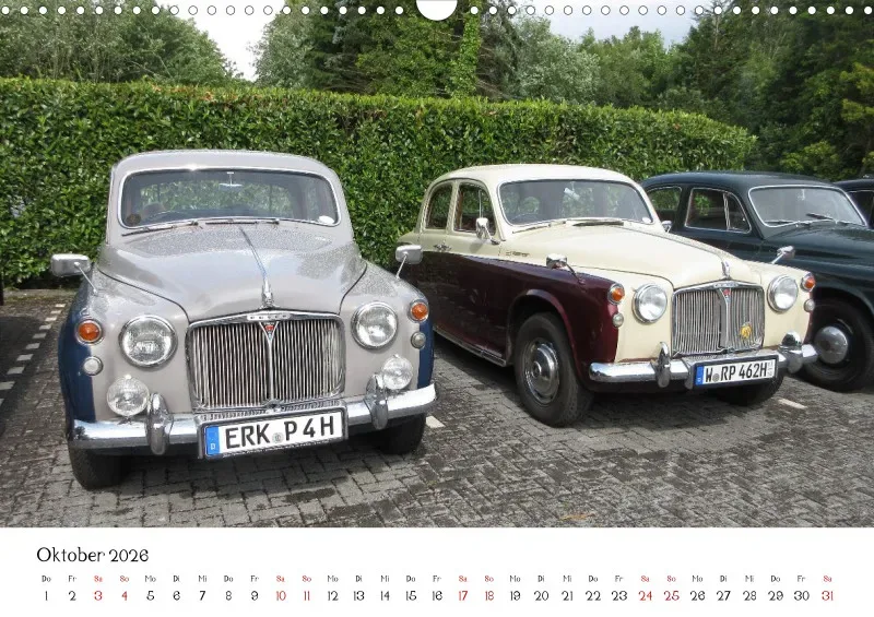 ROVER P4 - Kalender 2026 - DIN A3