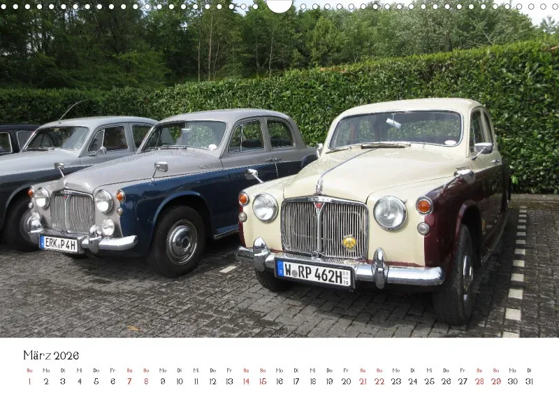 ROVER P4 - Kalender 2026 - DIN A3