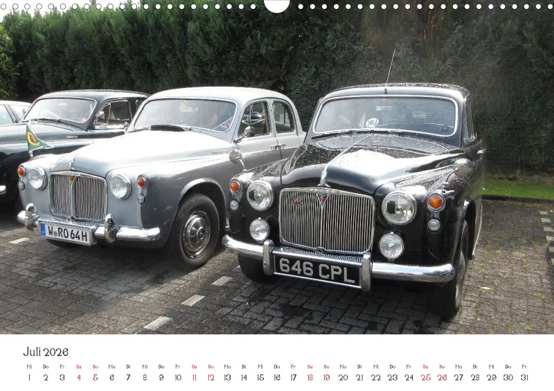 ROVER P4 - Kalender 2026 - DIN A3