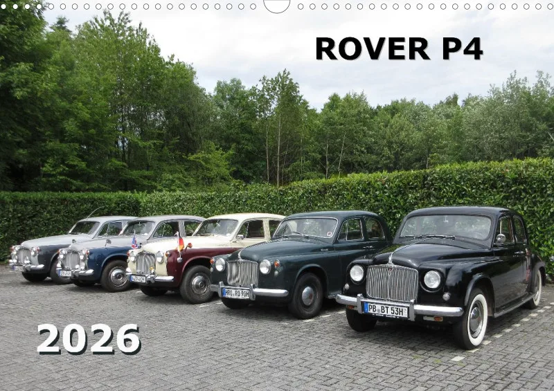 ROVER P4 - Kalender 2026 - DIN A3