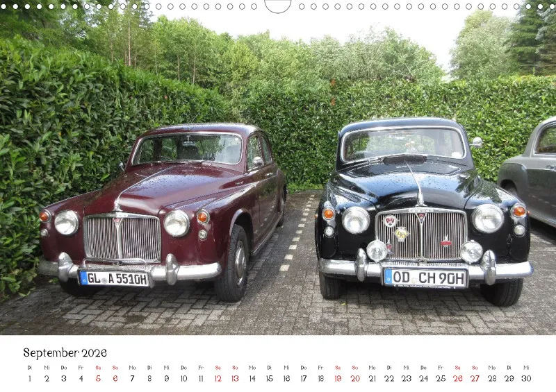 ROVER P4 - Kalender 2026 - DIN A3