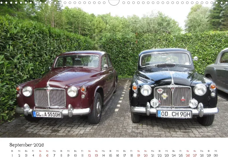 ROVER P4 - Kalender 2026 - DIN A3
