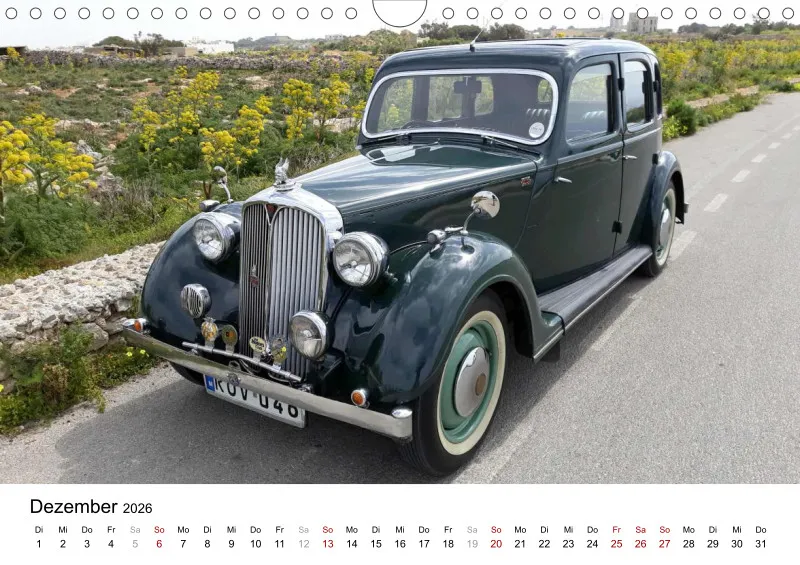 Rover P1 - P2 - P3 - Kalender 2026 - A4