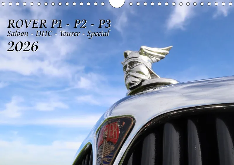 Rover P1 - P2 - P3 - Kalender 2026 - A4