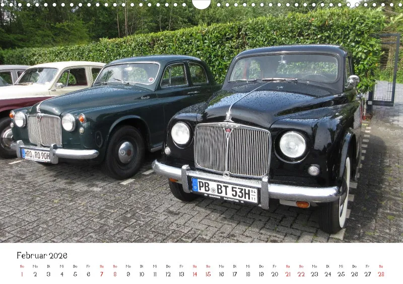 ROVER P4 - Kalender 2026 - DIN A3