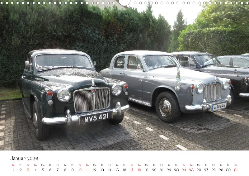 ROVER P4 - Kalender 2026 - DIN A3