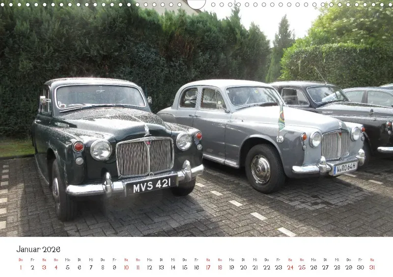 ROVER P4 - Kalender 2026 - DIN A3