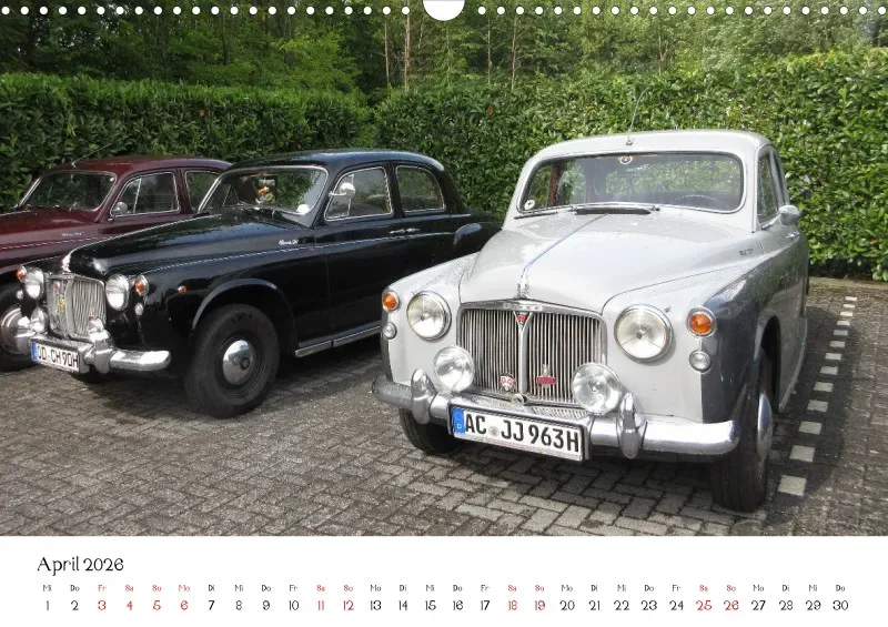 ROVER P4 - Kalender 2026 - DIN A3