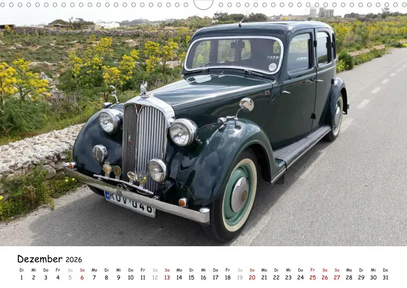Rover P1 - P2 - P3 - Kalender 2026 - A3