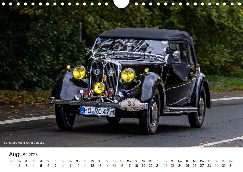 Rover P1 - P2 - P3 - Kalender 2026 - A4
