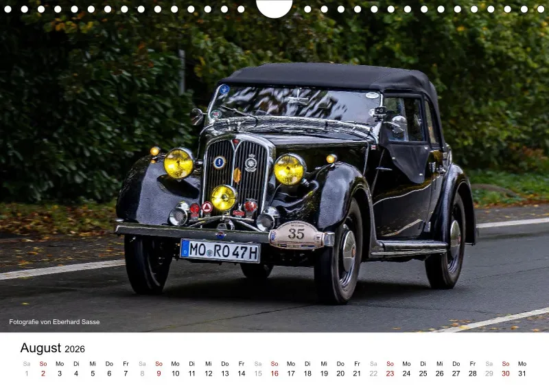 Rover P1 - P2 - P3 - Kalender 2026 - A4