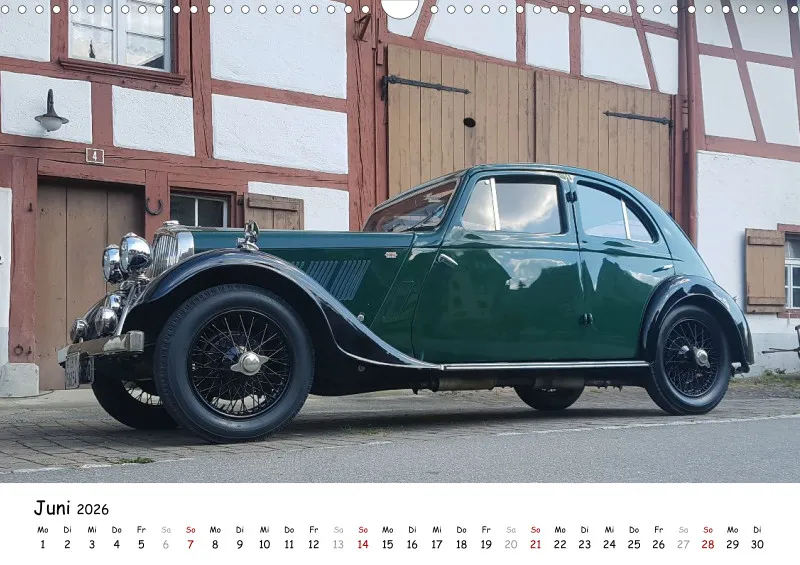Rover P1 - P2 - P3 - Kalender 2026 - A3