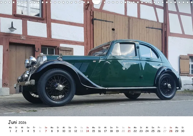 Rover P1 - P2 - P3 - Kalender 2026 - A3