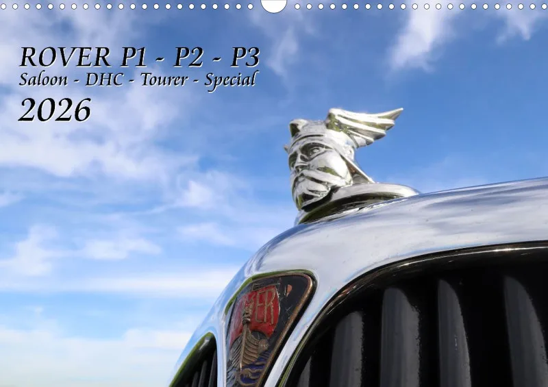 Rover P1 - P2 - P3 - Kalender 2026 - A3