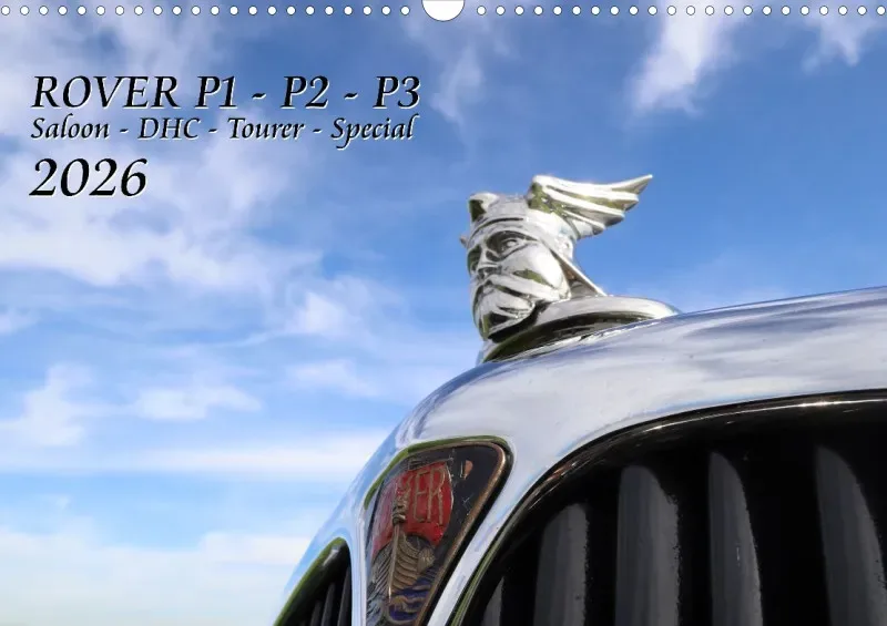Rover P1 - P2 - P3 - Kalender 2026 - A3