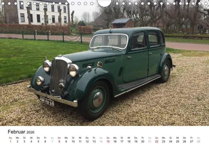 Rover P1 - P2 - P3 - Kalender 2026 - A4
