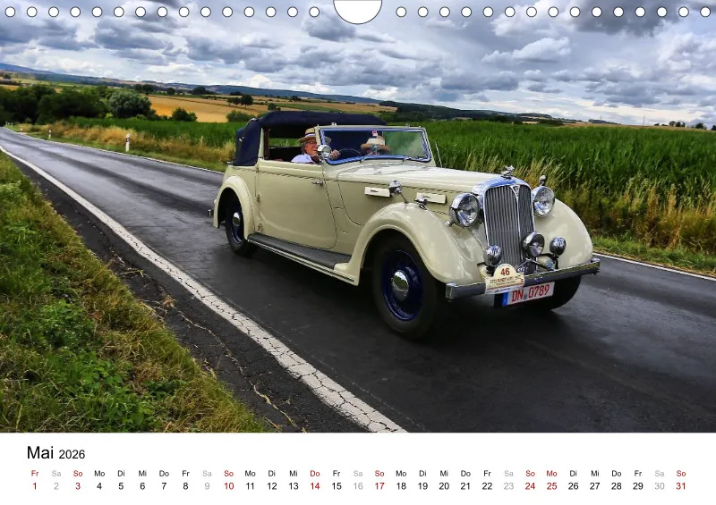 Rover P1 - P2 - P3 - Kalender 2026 - A4