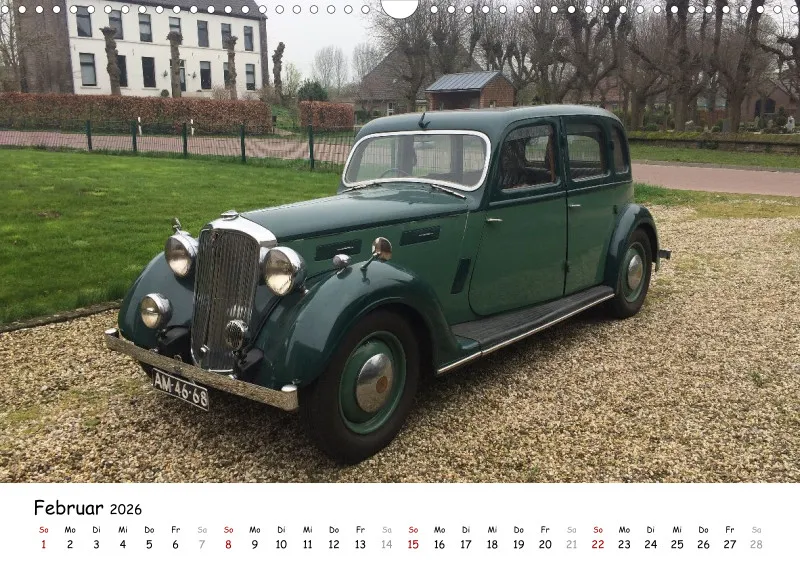 Rover P1 - P2 - P3 - Kalender 2026 - A3