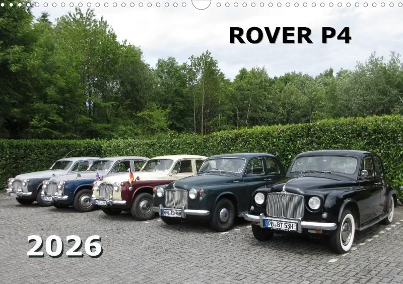 ROVER P4 - Kalender 2026 - DIN A3