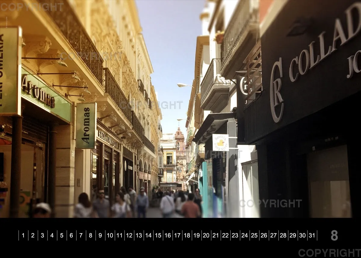Tischkalender Sevilla
