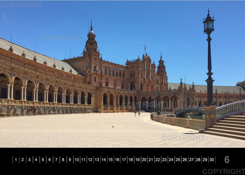 Tischkalender Sevilla