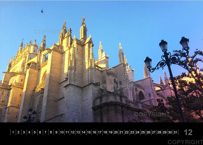 Tischkalender Sevilla