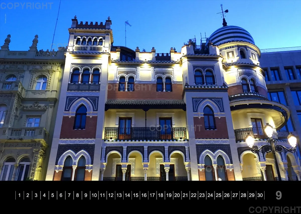 Tischkalender Sevilla