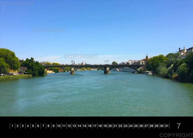 Tischkalender Sevilla