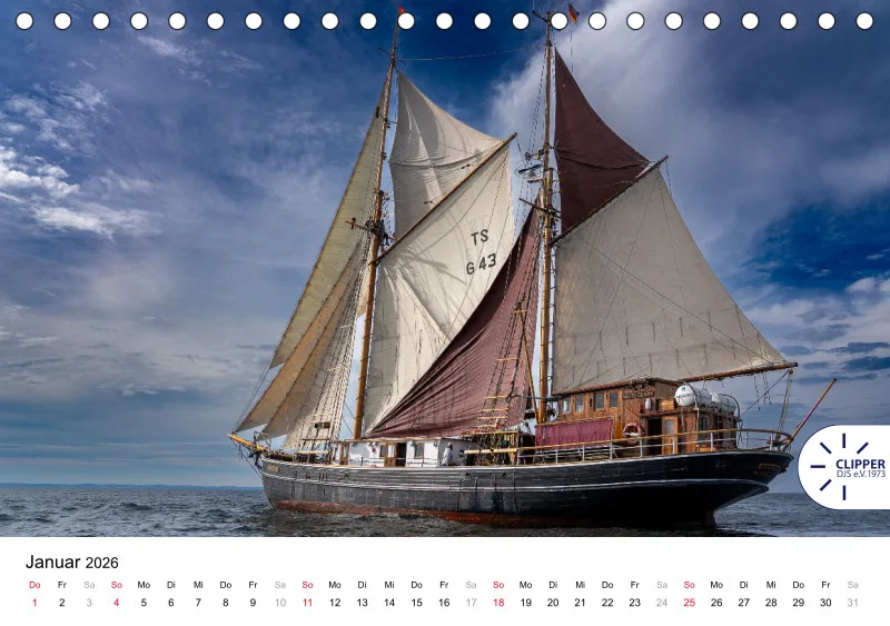 DIN-A5 Tischkalender