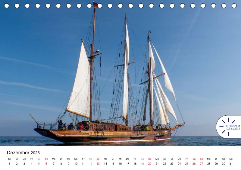 DIN-A5 Tischkalender