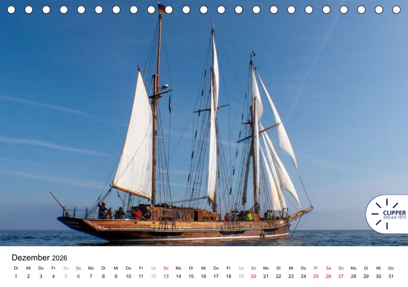DIN-A5 Tischkalender