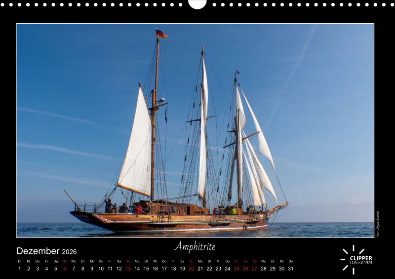 DIN-A3 Wandkalender 2026