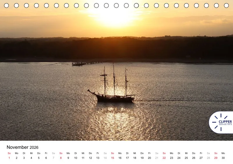 DIN-A5 Tischkalender