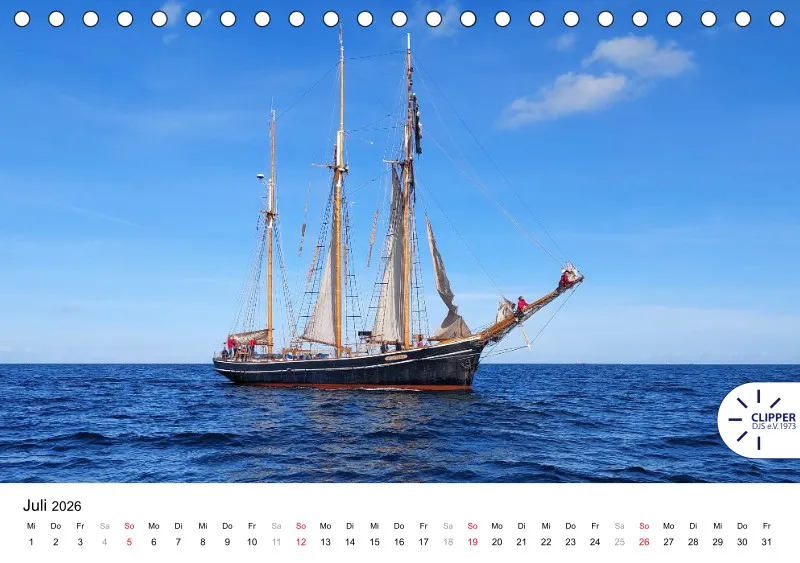 DIN-A5 Tischkalender
