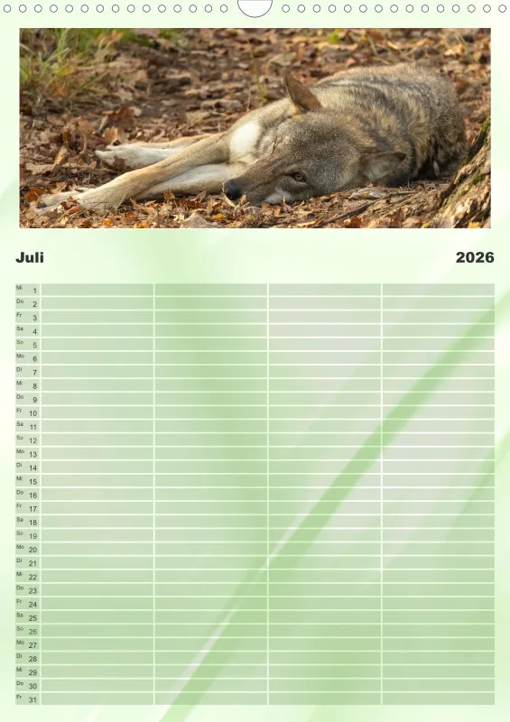 Wildtiere Familienplaner