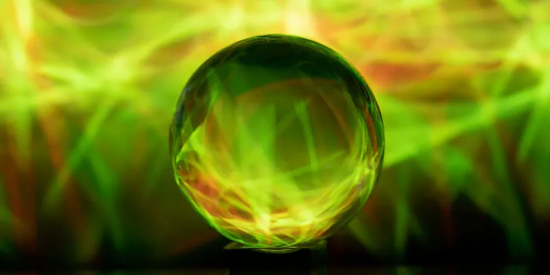 Glaskugel 10