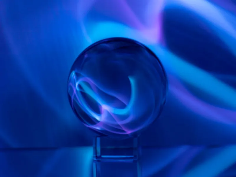 Glaskugel 9