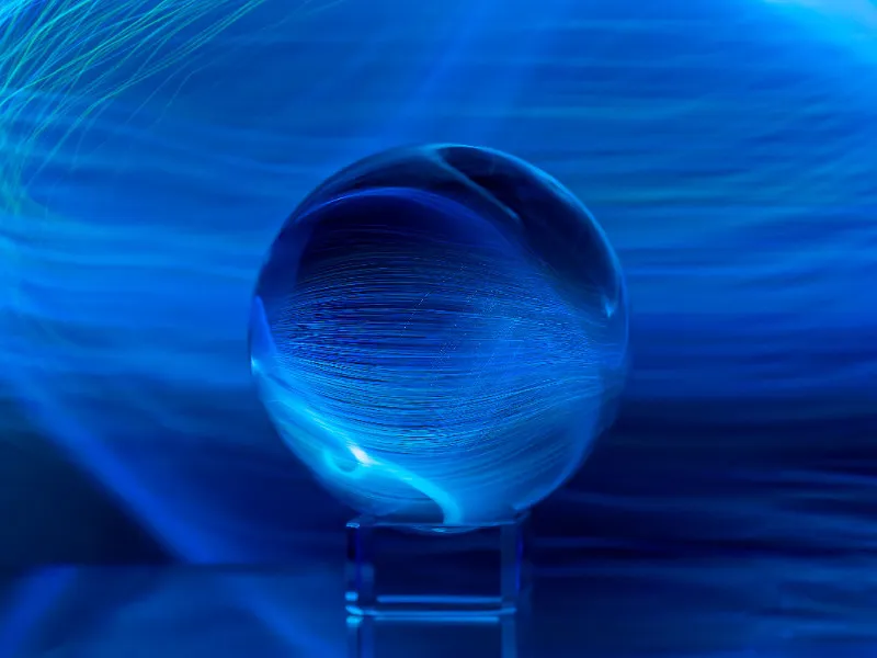 Glaskugel 6