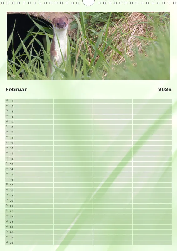 Wildtiere Familienplaner