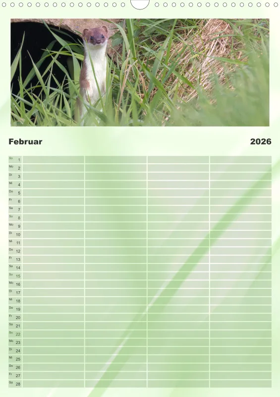 Wildtiere Familienplaner