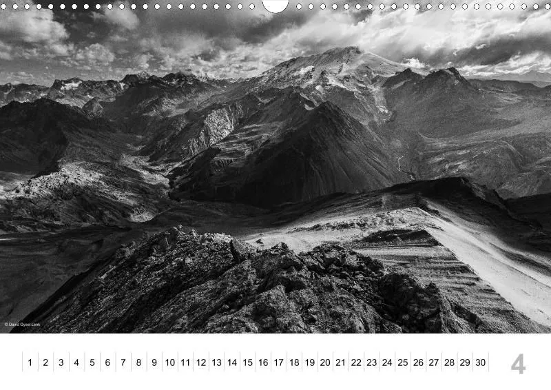 Fotokalender / A3 Andes DesConocido