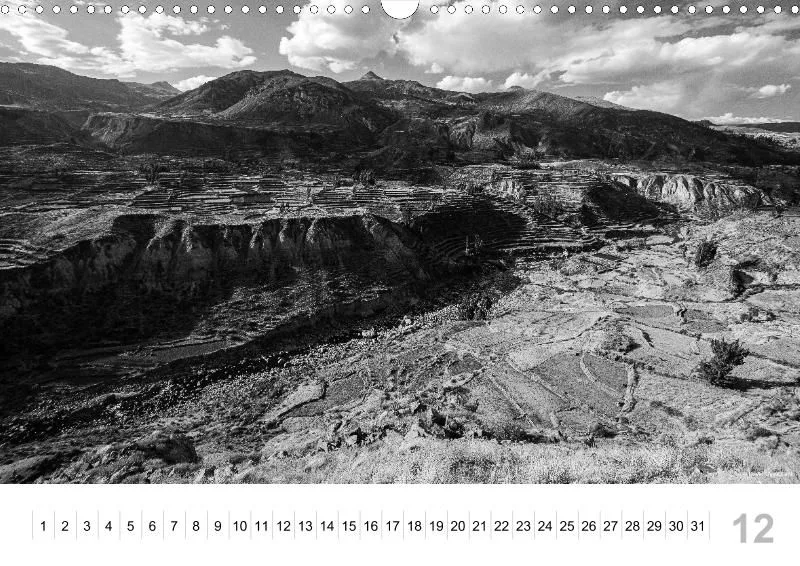 Fotokalender / A3 Andes DesConocido