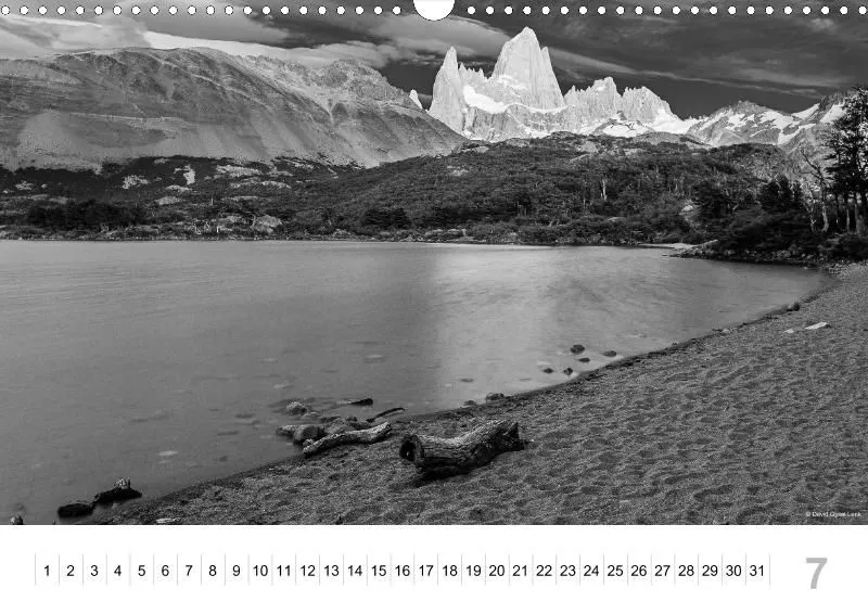 Fotokalender / A3 Andes DesConocido