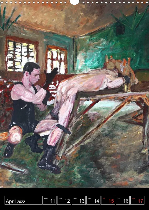 2022 - Weekly Calendar -A3 (52 pages) Erotic + Body English