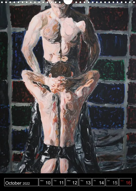 2022 - Weekly Calendar -A3 (52 pages) Erotic + Body English
