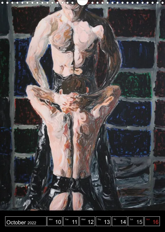 2022 - Weekly Calendar -A3 (52 pages) Erotic + Body English
