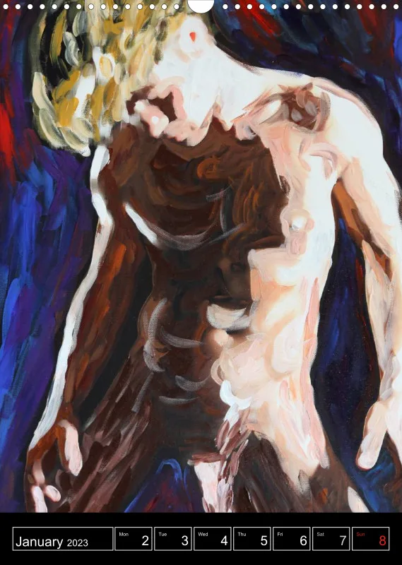 2022 - Weekly Calendar -A3 (52 pages) Erotic + Body English