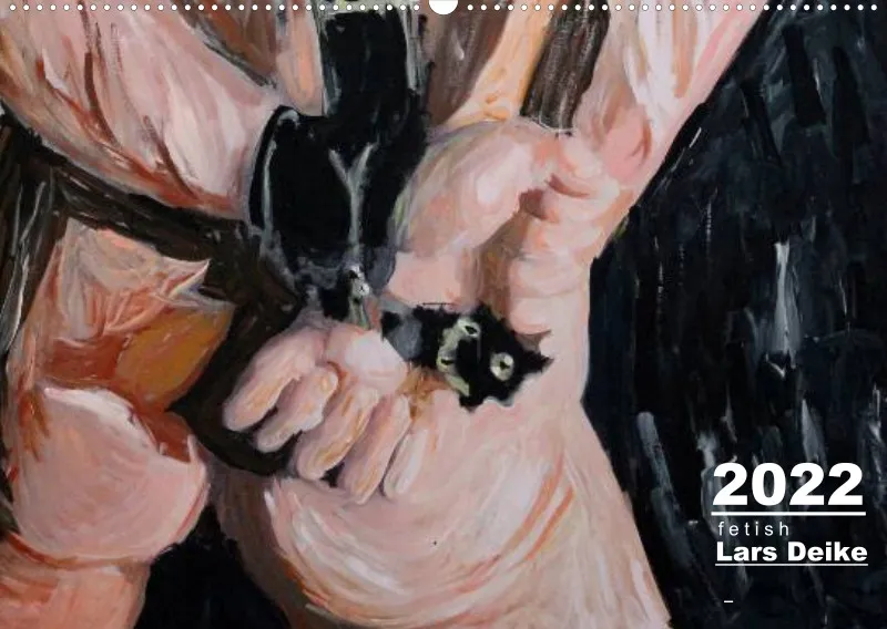 2022 A2 quer Kalender Fetisch Art Deutsch