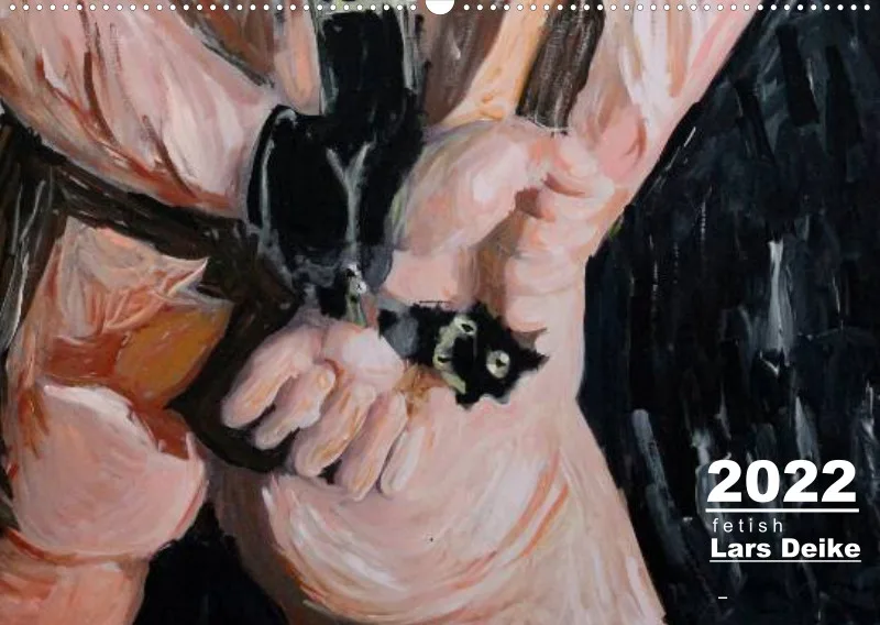 2022 A2 quer Kalender Fetisch Art Deutsch